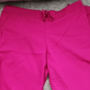 Bright Fuchsia Drawstring Pants